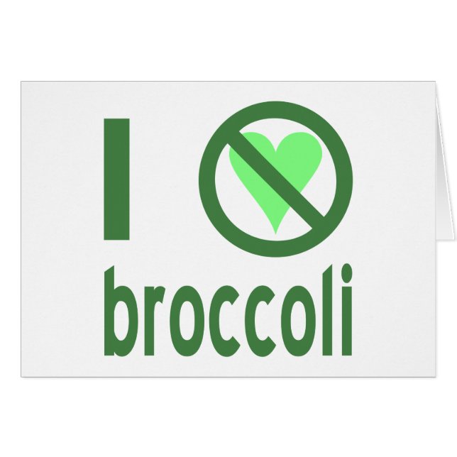 I Hate Broccoli (Vorderseite (Horizontal))