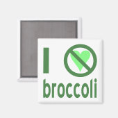 I Hate Broccoli Magnet (Vorderseite/Rückseite)