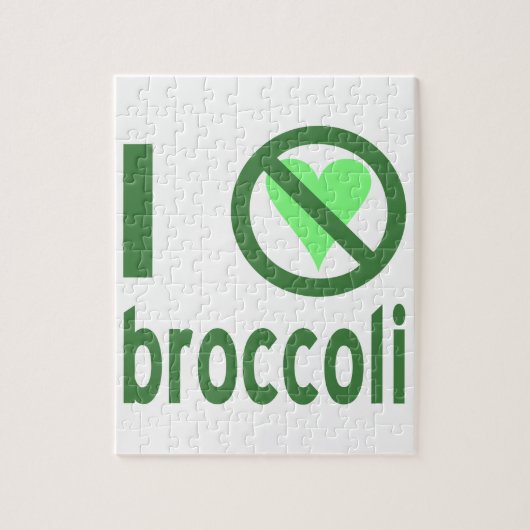 I Hate Broccoli Puzzle (Vertikal)