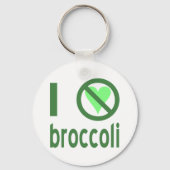 I Hate Broccoli Schlüsselanhänger (Vorderseite)