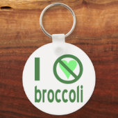 I Hate Broccoli Schlüsselanhänger (Vorderseite)