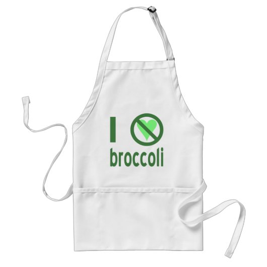 I Hate Broccoli Schürze (Vorne)