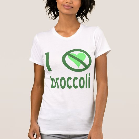 I Hate Broccoli T-Shirt (Vorderseite)