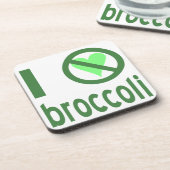 I Hate Broccoli Untersetzer (Linke Seite)