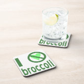 I Hate Broccoli Untersetzer (Rechte Seite)
