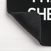 I Hate Cheese, Funny, Jokes, Sarcastic Mousepad (Ecke)