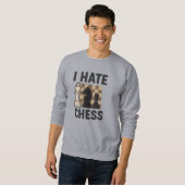 I Hate Chess sweatshirt - vivid print (Vorne ganz)