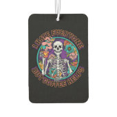 I Hate Everyone Coffee Helps Coffee Lover Gifts  Autolufterfrischer (Rückseite)