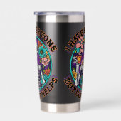 I Hate Everyone Coffee Helps Coffee Lover Gifts Thermobecher (Rechts)