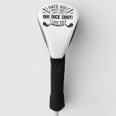 I Hate Golf Golf Headcover (Vorderseite)