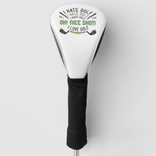 I Hate Golf Headcover
