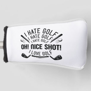I Hate Golf Headcover