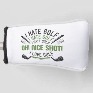 I Hate Golf Headcover