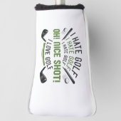 I Hate Golf Headcover (Rotieren 90)