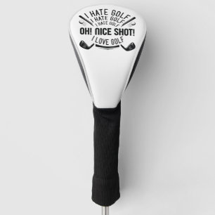 I Hate Golf Headcover