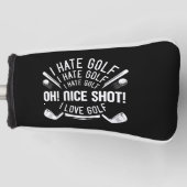 I Hate Golf Headcover (Vorderseite)