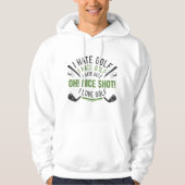 I Hate Golf Hoodie (Vorderseite)