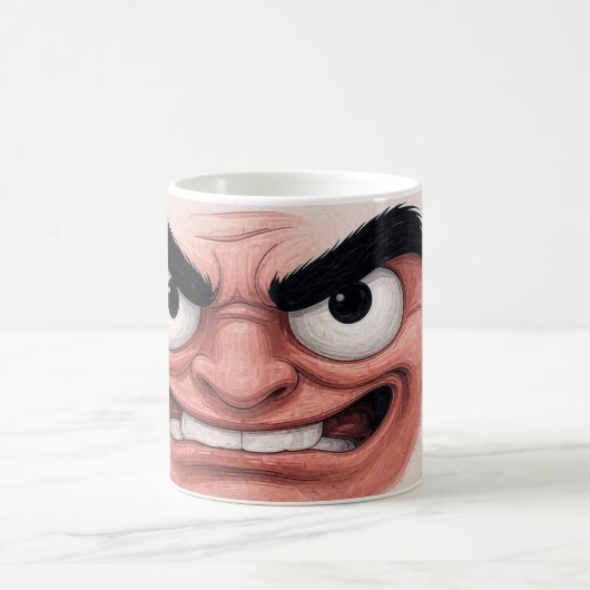 "I Hate Mondays" Mug - The Angry Face That Speaks  Kaffeetasse (Mittel)