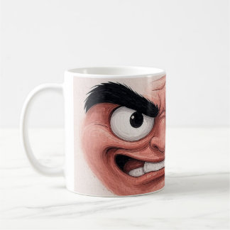 "I Hate Mondays" Mug - The Angry Face That Speaks  Kaffeetasse