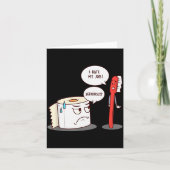 I Hate My Job Seriously_ - Funny Toilet Paper Karte (Vorderseite)