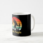 I Hate People | Bigfoot Retro Kaffeetasse (VorderseiteRechts)