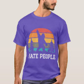 I Hate People Sasquatch T-Shirt (Vorderseite)