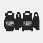 I Hate Programming - Funny Programmer II Geschenkschachtel (Ungefaltet)