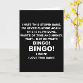 I Hate This Stud Game I'm Never Playing Again Bing Karte (Gelbe Blume)