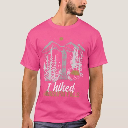 I Havasu Falls - Arizona Wandern Camping T-Shirt (Vorderseite)