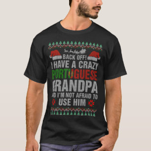 I Have A Crazy Portuguese illustration animal love T-Shirt