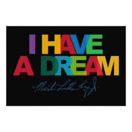 I have a dream fotodruck