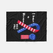 I Have A Dream Martin Luther King Day  Fleecedecke (Vorderseite (Horizontal))