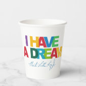 I have a dream pappbecher (Vorderseite)