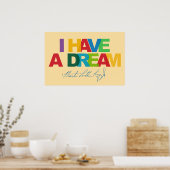 I have a dream poster (Küche)