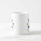 I Have a Dream Starburst Typography Art Kaffeetasse (Mittel)