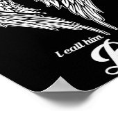 I Have A Guardian Angel In Heaven I Call Him Broth Poster (Ecke)