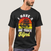 I have a one track mind train T-Shirt (Vorderseite)