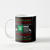 I Have A Spreadsheet For That Christmas Ugly Sweat Kaffeetasse (Links)