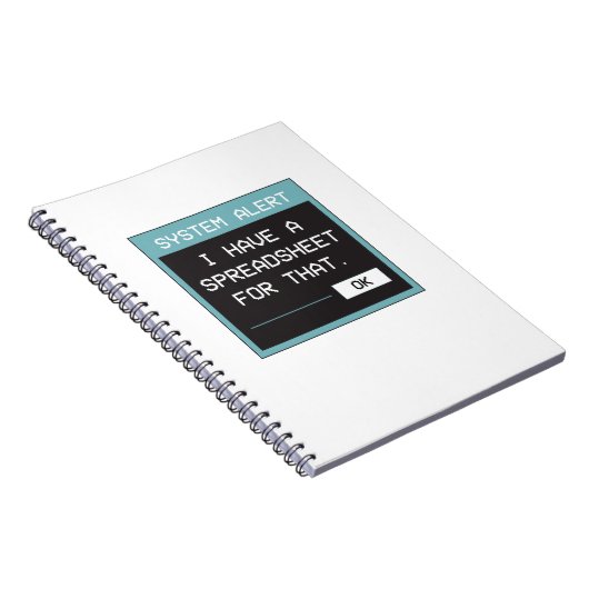 I Have a Spreadsheet for That Funny Office Notizblock (Rechte Seite)