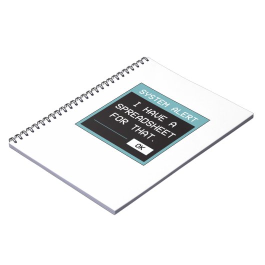 I Have a Spreadsheet for That Funny Office Notizblock (Linke Seite)