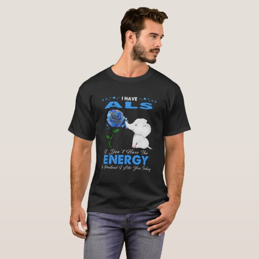 I Have Als Awareness T-Shirt (Vorne ganz)