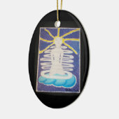 I have always been-oval ornament (Links)
