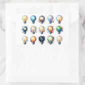 I have an idea! rechteckiger aufkleber (Tasche)