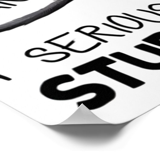 I Have Anger Issues for Cat Lover Gift Poster (Ecke)