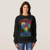 I Have Autism  Autistic Puzzle Support Autism Awar Sweatshirt (Vorne ganz)