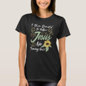 I Have Decided To Follow Jesus No Turning Back T-Shirt (Vorderseite)