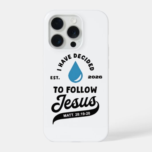 I have decided to follow JesusChristian Phone Case iPhone Hülle (Rückseite)