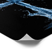 I Have Decided Water Cross Baptism Christian Follo Poster (Ecke)