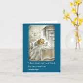 I Have Done That Said Toad And He Crossed Out Wake Karte (Gelbe Blume)