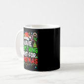I Have Everything I Need Couples Pajamas Christmas Kaffeetasse (Vorderseite Links)
